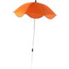 MagiDeal Ombrello Giardino Ombrello a baldacchino Leggero Rivestimento pianta Multifunzionale Regolabile per Fiori da Giardino in Vaso, Giallo Arancio