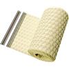 HaGa® - Strisce fendivista in polietilene (PE) da 255 cm x 19 cm, recinzione per balcone in rattan sintetico, colore beige