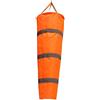 VMDVBNA Manica a Vento Manica a vento da 100/150/200 cm Misurazione della direzione del all'aperto Cintura riflettente Banderuola antistrappo for l'aeroporto Aviazione Garden Farm per Il Giardino(150cm)