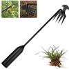 ZVD Sarchiatore Manuale,Sarchiatore per Orto,Sarchiatore per Erbacce,Attrezzi per Diserbo, Earchiatore per Erbacce Professionale, Estirpatore Erbacce Manuale (Nero 30/50cm) (50CM)
