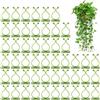 Mikiuly Clip per Piante,50 Pezzi Clip Adesive per Piante Rampicanti,Clip per Piante Autoadesivi,Ganci per Piante Rampicanti,Rampicanti Clip per Piante,per Piante da Giardino