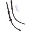 XUZHEOUZPJ Parti di Riparazione Kit Filtro Tubo Flessibile di Ritorno Carburante Adatto for Sostituzione Motosega Husqvarna 435 440 E 445 450 445E 450E 544128601 577535101
