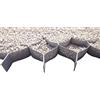 Genérico Geocelda stabilizzatore ghiaia per vialetti, ingressi al garage, decorazione per esterni, 100% polipropilene (5 x 25 x 25 cm (1 x 20 - 20 m2)