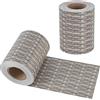 [en.casa] Striscia Frangivista in PVC per Coprire Recinzione di Rete 35m x 19cm Schermatura Protezione Privacy, Frangivento - Effetto Rattan, Grigio