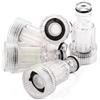 Jenngaoo 5 Filtri per L'acqua per Idropulitrice, Diametro del Filtro dell'Acqua per Rondella per Auto da 3/4 Pollici Staccabile Facile da Pulire Strumento di Collegamento della Rondella