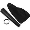 Toyvian Ugello Concentratore Nero in Gomma per Soffiatore Foglie e Compressore Aria, Leggero Potente Effetto Soffiaggio per Uso Esterno e Viaggi