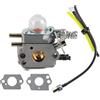 HTkdPEZe Accessori Kit carburatore C1U-K53 Adatto for Parti di Ricambio for tagliasiepi SRM2015 SRM2305 SRM2455 AT203A