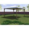 Salone Negozio Online Gazebo 3X3 in Legno Telo Idrorepellente