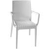 Vacchetti Giuseppe 6800000000 Poltrona Plastica Stampata Dafne, Bianca