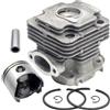 Luxuyvarna Kit di ricostruzione pistone cilindro da 42 mm compatibile con decespugliatore Oleo-Mac 446BP 446BP- 746S 746T 8460 8460IC 8465