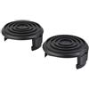 leteyes 2 cappucci per bobine per decespugliatore Parkside PRT550 A1 A3 91105342 FRT550 A1 311404