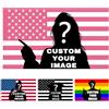 LSDINDF Bandiera Personalizzabile - Bandiera personalizzata con foto 2 × 3/3 × 5/4 × 6/5 × 8 ft, Bandiera Custom per Compleanni, Vacanze, Natale, soggiorni, camere da Letto