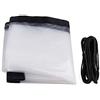 Homeng Tenda da balcone in plastica per esterni 2x5M