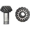 Mllepjdh Gruppo Ingranaggi per 9/7 Denti Ingranaggio Erba Trimmer Decespugliatore Parti Utensili Elettrici Riparazione Kit Attrezzi per Giardinaggio Inox