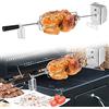 YRHome Spiedini elettrici da 107 cm, 2 aghi da carne, motore da 220 - 240 V
