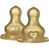 BIBS Baby Glass Bottle Rubber Nipple 2 pz
