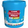 MAPEI Silancolor Pittura Zero Silossanica, Idrorepellente, Traspirante, Resistente a Muffe e Alghe, per Facciate Esterne e Pareti Interne, Bianco, 5 kg