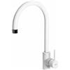 Elleci Miscelatore Cucina Rubinetto Monocomando colore Bianco - MKKCLO96 Cloud