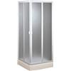 Forte Box doccia 75x75 CM in Acrilico mod.Venere con apertura centrale