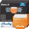 Shelly Wave i4, Modulo di Controllo Remoto Z-Wave con 4 Ingressi, Domotica, Senza Fili, Azioni e Scene intelligenti, Basso Consumo Energetico, Gamma Wireless Estesa