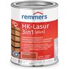 Remmers HK-Lasur 3 in 1 [plus] mogano opaco, 0,75 litri, vernice per legno, vernice esterna per legno, 3 protezioni per legno con impregnazione + primer + smalto