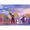 Komar Frozen Autumn Forest | Dimensioni: 400 x 280 cm (larghezza x altezza), larghezza: 50 cm | Carta da parati decorativa da parete| DX8-013 in tessuto non tessuto, multicolore