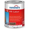 Remmers Vernice trasparente HK palissandro, 0,75 litri, vernice trasparente decorativa premium per esterni, tripla protezione del legno con impregnante + fondo + finitura, protezione del legno da umidità e raggi