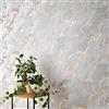 Erismann 10318-10 - Carta da parati in tessuto non tessuto, colore: Grigio/Bianco Oro metallizzato effetto marmo