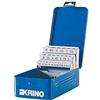 KRINO SCATOLA PUNTE ELICOIDALI METALLO Pz.25 VUOTA KRINO [KRINO ]