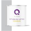Q-COVER Voc - Vernice in lattice, lavabile, 2 l (circa 14 m²), colore Grigio chiaro, colore per interni, colore da parete, classe 2, colore opaco, per chi soffre di allergie, resistente all'abrasione