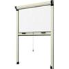 EFFE ZANZARIERA A RULLO FINESTRA VERTICALE 120X170CM, COLORE AVORIO