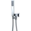 Bossini SET DOCCIA CUBE IN OTTONE SUPPORTO INCASSO GIREVOLE FLESSIBILE BOSSINI Cromato