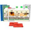 MARBEC KIT RESTUARA LEGNO OLIATO OPACO Per il restauro fai da te di pavimenti in parquet oliato opaco. Dona al materiale una nuova protezione idrorepellente e antimacchia.