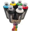 PROGAL COLORS MTN Hardcore 2 400 ml Artist Set di 6 Pittura Spray per Graffiti Murale Street Art 6 x 400 ml + 6 ugelli di ricambio