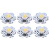 Hilitand 25 Pezzi LED Chip LED Lampada Perline Fai da Te Apparecchi di Illuminazione Ad Alta Potenza 5 V 200 Lm 1 W(Luce naturale 4000‑4500K)