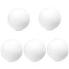 Uonlytech 5 Pz Paralume a Sfera Bianco Latte Paralumi Per Lampade Da Tavolo Lampada a Sospensione Globo Di Sostituzione Paralume Globo Sferico Acrilico Bianca Lampada Da Pavimento