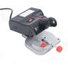 SHZICMY Troncatrice Elettrica 90 W 4500 Rpm Per Metallo Taglio Legno -45° Mini Sega Circolare Da Tavolo Con Lama Per Sega In Metallo E Lama Per Sega In Resina