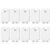 Yulokdwi Ganci per Cornici | Ganci Per Appendere Foto E Cornici - 10 Pezzi Kit Attrezzi Adesivo Per Decorazione Casa Appartamento Stanza Hotel Cartongesso Specchio Tela
