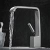 XDSMB Rubinetto a Cascata per Bagno Miscelatore Lavabo Bagno Monoforo Rubinetto Lavabo Bagno,grigio