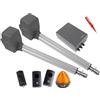 Hörmann Rotamatic 2 BiSecur Serie 3 + 1 trasmettitore HS5 BS con rimorchio ADAMS + barrette luminose EL301 + luce di segnalazione SLK Set 5 in 1B SK + tester di corrente ADAMS