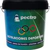 PECTRO Pittura per pavimenti esterni ed interni e campi sportivi 14 L - Pavimento di garage, cantina, stanzino e campi sportivi in cemento - Colori (14 L, Grigio)