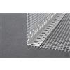 MED BUILDING SOLUTIONS MED Paraspigolo in PVC con rete 8x12 cm. in fibra di vetro pre incollata per i sistemi di isolamento termico per esterni a cappotto - lung. barra 2,5 mt. maglia rete 5x5 mm. cf. 50 pz.