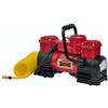 DRAGON WINCH Compressore Aria Portatile con LED 12V | 10,3 Bar / 150 PSI con Una capacità di 60 l/min + manometro Integrato, Cavo a Spirale, Borsa per Il Trasporto, 3X Punte intercambiabili
