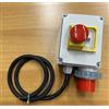 Generico ECI ELETTROFORNITURE 2104 Interruttore avviatore salvamotore con bobina di tensione minima 3P+T IP67 16A 380V TARATURA SALVAMOTORE 6,3-10 AH