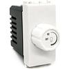 VR VETRINEINRETE Vetrineinrete® Interruttore dimmer compatibile con Living Light International Air regolatore controller con manopola per luci illuminazione led 500 watt 230V (Bianco)