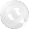 BAZEITFLOW Paralume Sferico in Vetro Attacco G9, Copertura Lampada Trasparente per Protezione e Uso Decorativo, per Lampade a Bulbo