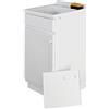 Jo-Bagno.it Mobile lavatoio esterno interno 45x50 REGINA PLUS con pilozzo asse di lavaggio e sifone resistente ad acqua e umidità
