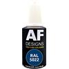 Alex Flittner Designs Pennarello a Vernice RAL 5022 Blu Notte Lucido 20 ml - Penna di Riparazione Acrilica per Ritocco e Riparazione di Legno, Metallo, Mobili e Bagno