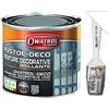Owatrol DECO Vernice protettiva, Primer antiruggine, Smalto Decorativo, perfetto per Ferro (anche zincato), Legno, PVC, Plastica,Tegole. Finitura Lucida (0,75 Lt, Bianco RAL 9010)