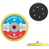 MIRSTORE PLATORELLO A 6 FORI CON FISSAGGIO A STRAPPO DELLA CARTA ABRASIVA Ø 150 mm
